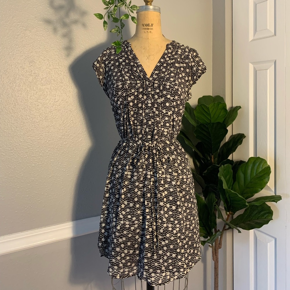 H&M Black & White Polka Dot Dress